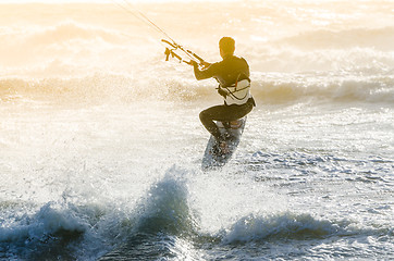 Image showing Kitesurfer 