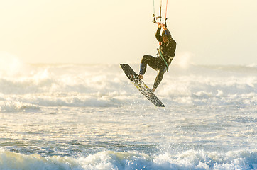 Image showing Kitesurfer 