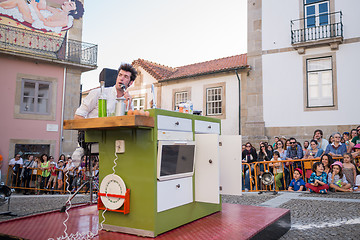 Image showing The Yelling Kitchen Prince performed by Bram Graafland from Hola