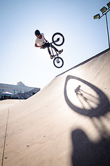 Image showing Sauro Agostinho during the DVS BMX Series 2014 by Fuel TV