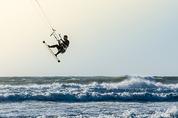 Image showing Kitesurfer 