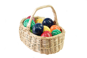 Image showing  Colorful Easter Basket