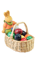 Image showing  Colorful Easter Basket