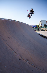 Image showing Rodrigo Vicente during the DVS BMX Series 2014 by Fuel TV