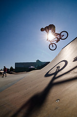 Image showing Rodrigo Vicente during the DVS BMX Series 2014 by Fuel TV