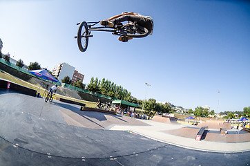 Image showing Tiago Tavares during the DVS BMX Series 2014 by Fuel TV