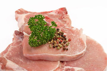 Image showing Pork Chops with Parsley