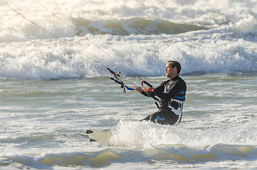 Image showing Kitesurfer 