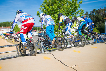 Image showing Juvelines racing start