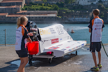 Image showing Team EMIC boat preparations