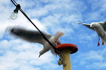 Image showing guard changing