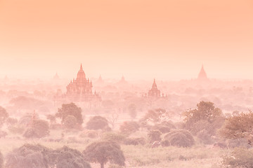 Image showing Temples of Bagan, Burma, Myanmar, Asia.