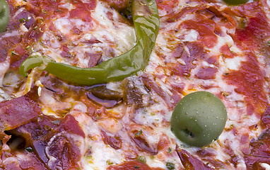 Image showing Pizza Detail