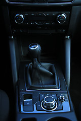 Image showing Modern car interior