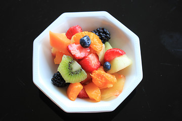 Image showing Fresh Fruit Salad