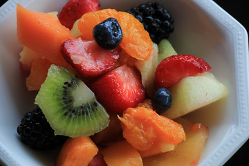 Image showing Fresh Fruit Salad