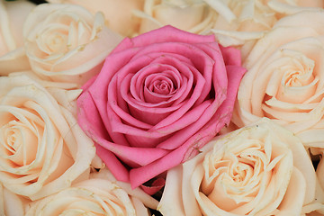 Image showing Wedding roses