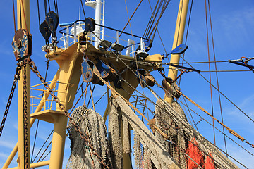 Image showing Fishing nets