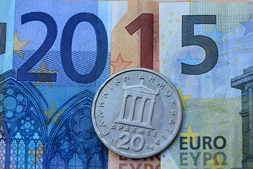 Image showing 2015 Greek Euro crisis