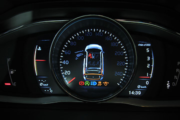 Image showing Digital Dashboard