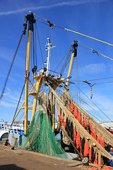 Image showing Fishing nets