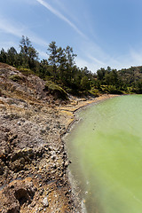 Image showing sulphurous lake - danau linow indonesia