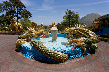 Image showing Pagoda Ekayana, Tomohon, Sulawesi Utara