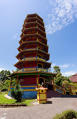 Image showing Pagoda Ekayana, Tomohon, Sulawesi Utara