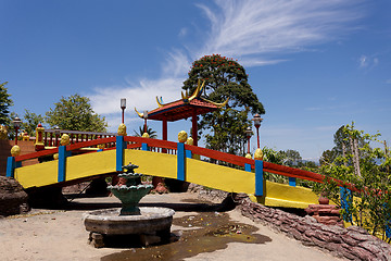 Image showing Pagoda Ekayana, Tomohon, Sulawesi Utara