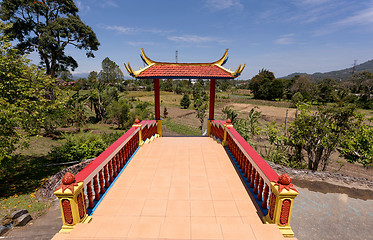 Image showing Pagoda Ekayana, Tomohon, Sulawesi Utara