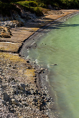 Image showing sulphurous lake - danau linow indonesia