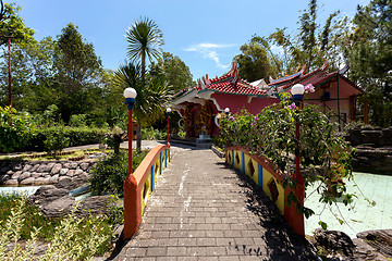 Image showing Pagoda Ekayana, Tomohon, Sulawesi Utara