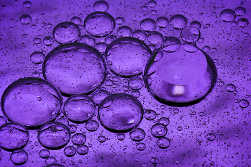 Image showing purple bubbles