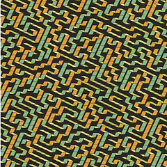 Image showing Maze. Vector Illustration Of Labyrinth. 