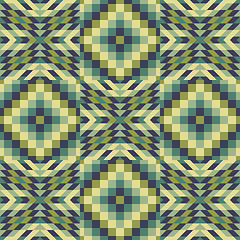 Image showing Seamless pattern. Mosaic. 