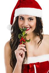 Image showing Santa Woman