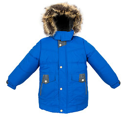 Image showing Warm jacket isolated