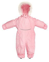 Image showing Childrens snowsuit fall