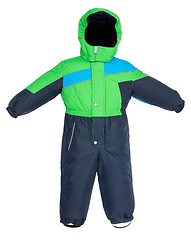 Image showing Childrens snowsuit fall