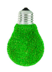 Image showing Concept Eco light bulb