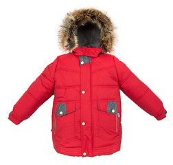 Image showing Warm jacket isolated