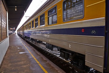 Image showing Trains on the staion