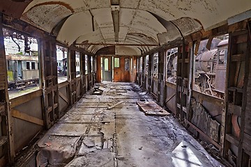 Image showing Abandoned Carriage