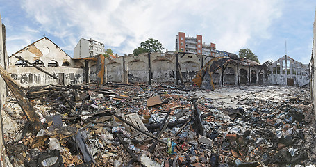 Image showing Debris After Fire