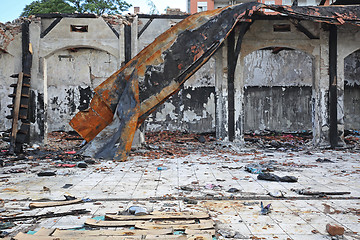 Image showing Fire Damage Building