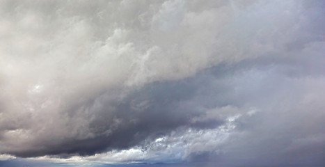 Image showing Stormy clouds