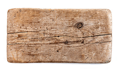 Image showing old wooden plank