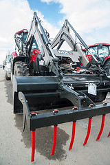 Image showing Agriculture wheel loader. Tyumen. Russia