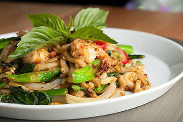 Image showing Thai Shrimp Stir Fry