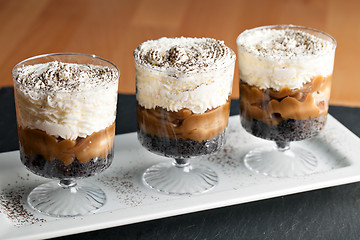 Image showing Banana Caramel Parfaits